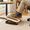 Natural, variant on Adjustable Under Desk Foot Stool - Rest With 7 Angles