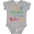 thumbnail image 3 of Inktastic My Grandma and Grandpa Love Me Boys or Girls Baby Bodysuit, 3 of 5