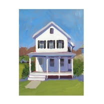 Trademark Fine Art Carol Young Victorian Home II Canvas Wall Art
