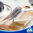 thumbnail image 3 of MR.SIGA Dish Scrubs Brush with Long Handle, Scrub Brush, PP+Nylon, Blue,Pack of 3, 3 of 8