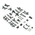 thumbnail image 5 of Almencla 1/14 Scale RC Car Metal Upgrade Kits Front Rear Steering Tie Rod s Steering Cups for 14210 DIY Modified RC Hobby Car Gray, 5 of 8
