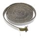 thumbnail image 1 of Black Flat Stove Fire Rope Door Glass Seal Durable Fireplace Supplies Wood Burning High Temperature Resistance Home Winter, 1 of 5
