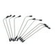 thumbnail image 3 of 10 farolas de ferrocarril para maquetas, luces de calle para escala HO OO TT, sin luz 1:200, 3 of 9