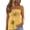 Ginger, variant on Trendy Smocked Tube Top for Women, Strapless Floral Print Peplum Blouse - Elastic Stretchy Boho Summer Camisole with Ruffle Hem Orange XXL