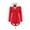 Red, variant on AOOCHASLIY Women Winter Coat Womens Warm Long Coat Hoodies Collar Jacket Slim Winter Parkas Outwear