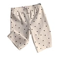 thumbnail image 2 of Girls Shorts Size 3-4Y Youth Polka Dot Print Bike Shorts High Elasticity, 2 of 4