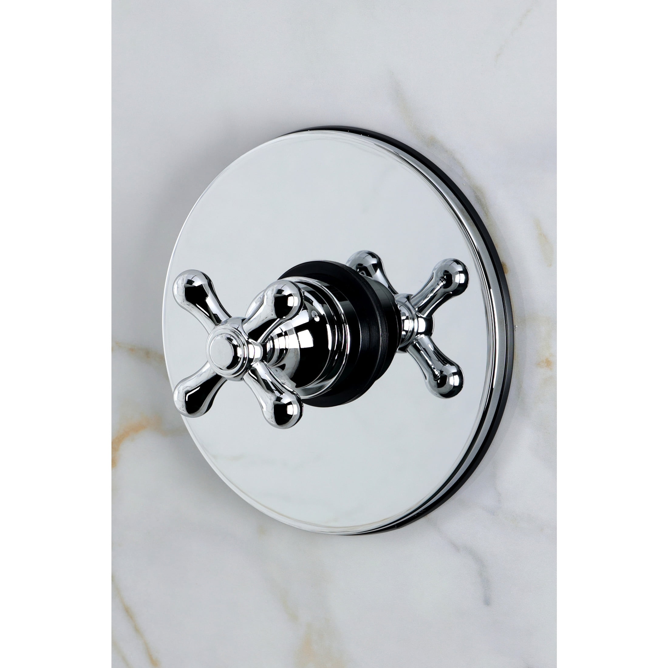 Kingston Brass KB8331AXSO Restoration Single-Handle Pressure Balanced Shower Faucet, Polished Chrome