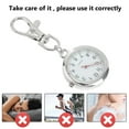 thumbnail image 3 of 2 Pieces Stylish Pocket Watch with Simple Keyring Design, Decorative Watch for Everyday Use, 3 of 5
