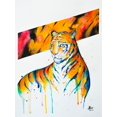 thumbnail image 2 of Allante, Marc 12x14 White Modern Wood Framed Museum Art Print Titled - Burning Bright, 2 of 4