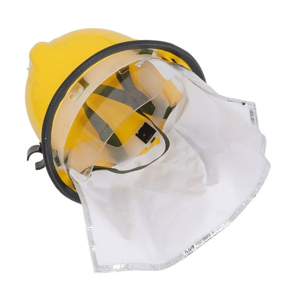 Fighter Hard Hat, Pierce Resistance Anti Impact Double Layered Firefighter Hard Hat for Outdoor Emergency