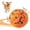 Orange, variant on Interactive Ball for Medium Large Dogs, Automatic Moving & Bouncing Ball, Rechargeable Enrichment for Aggressive Chewers Indoor Outdoor Play(Blue)
