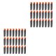 thumbnail image 4 of Bewildely Reemplazo de repuesto de juguete de tiro para niños de 80 piezas, juguetes de EVA reutilizables para interiores, accesorio de juguete naranja negro 2Conjunto, 4 of 6
