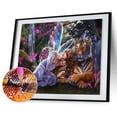 thumbnail image 2 of 5D tigre hadas diamante pintura punto de cruz bordado hogar decoración regalo Likrtyny decoración de arte, 2 of 9