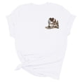 thumbnail image 3 of Graphic Tees for Women Class Women's T-Shirts Casual Short Sleeve Round Neck Printed Loose Top for Everyday Wear White M, 3 of 3