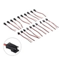 thumbnail image 2 of MYG 2.54mm SM 2-Pin 2P Connector plug Male / Female Head Wires Cables, 2 of 10