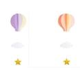 thumbnail image 1 of Miangastore Decorations for Kids Party Assorted Color 4Pcs 7.3X6.7X6.7In, 1 of 8