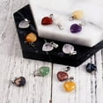 thumbnail image 6 of U8MO 20pcs Natural & Synthetic Mixed Gemstone Charms Heart Stone Pendants 12.5~13mm, 6 of 8