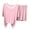 Pink, variant on Bixock Pajamas for Women Loungewear Set for Women Solid Color V Neck Short Sleeve Top Short Pants Summer Lightweight 2 Piece Sleepwear