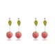 thumbnail image 2 of Guardurnaity 1 par de pendientes de plata estéticos para mujer, novia, boda, aniversario, niñas, pendientes, Club, baile, joyería, regalo para madre, tipo Tipo 2 2piezas Guardurnaity CBP263498, 2 of 6