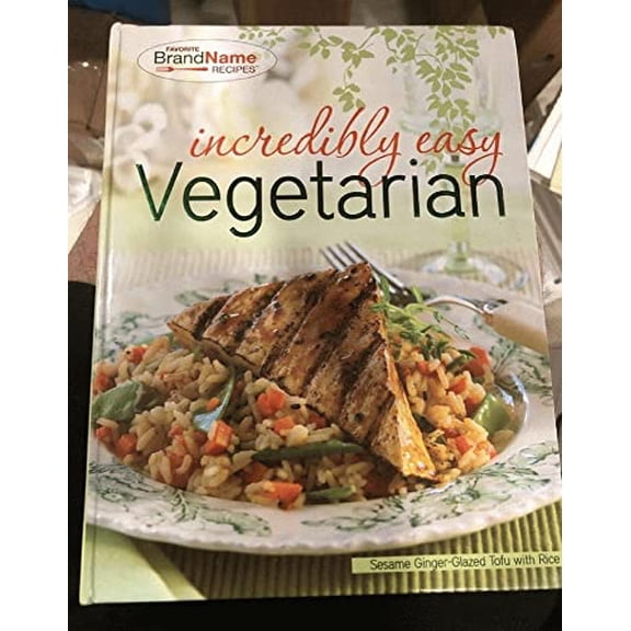 Pre-Owned Incredibly Easy Vegetarian Cookbook Paperback