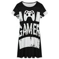 thumbnail image 3 of Control Game Sundress Short Sleeve Dress Summer Women Clothes Dress for Women Dresses, 3 of 7