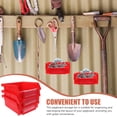 thumbnail image 3 of DEEPCRAFF Bacs à Panneau Perforé Rouges 3 Pcs pour Organiser Outils et Accessoires, Format Compact, 3 of 6