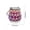 Purple, variant on Sruoe DIY Glass Candy Jar With LED Lights, Handmade Mosaic Craft Kit for Kids Parent Child Activity, Glowing Halloween Candy Storage Container for Halloween Party Decorations Home Table Centerpiec