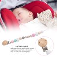 thumbnail image 1 of Clips, Multicolour Optional Soft Birthday Gift  Chain  For 0-3 Years Old For  For Pacifiers, 1 of 8