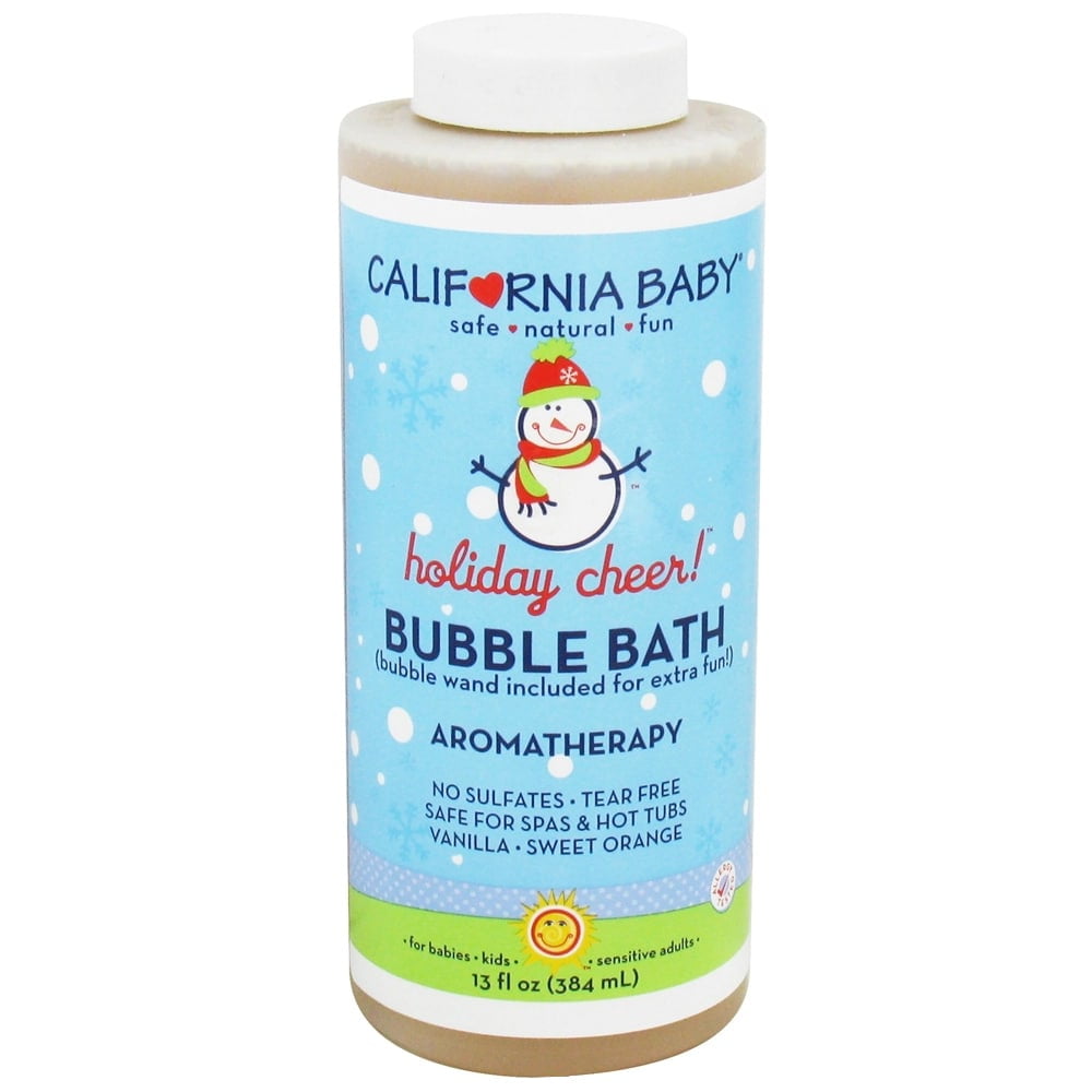 california baby bubble bath