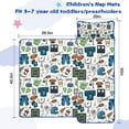thumbnail image 5 of Blue Football Game Icons Pattern Toddler Nap Mats for Kids Preschool,Sleeping Mat Bag or Kids,Toddler Sleeping Bag,Toddler Nap Mat or Daycare, 5 of 6