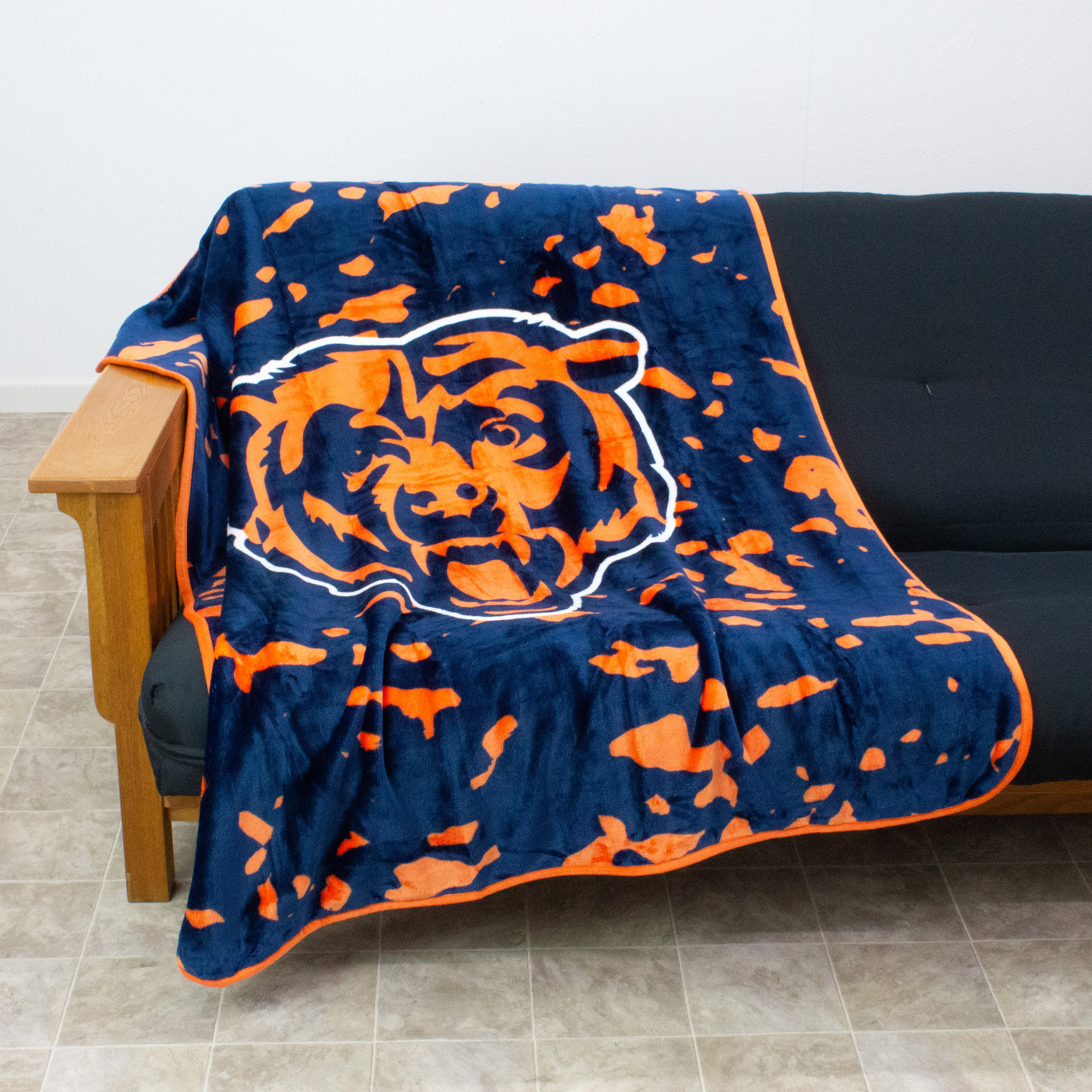 Chicago Bears 50 x 60 Teen Adult Unisex Comfy Throw Blanket - image 4 of 5