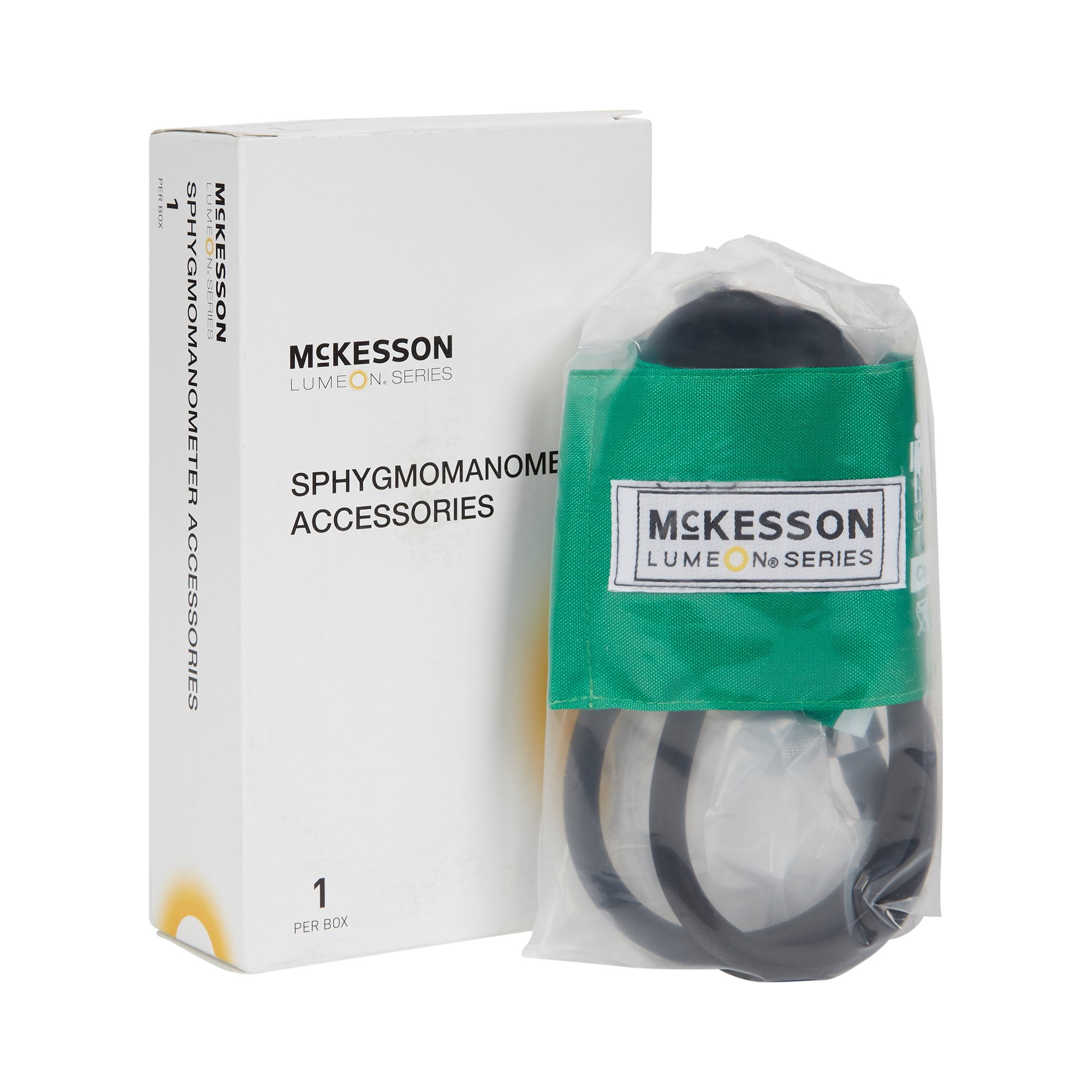 McKesson LUMEON Blood Pressure Inflation System for Children - Green, Small, 1 Ct
