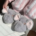 thumbnail image 5 of KANG Cozy Indoor Slippers With Elephant Design For Winter Home Use Soft Sole Warm Slippers For Comfort, 5 of 9