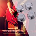 thumbnail image 3 of Perilla de tono de volumen de guitarra perillas de Control de velocidad de sombrero de copa para ST SQ (plata 2T2V) Ndcxsfigh Nuevos Originales, 3 of 9