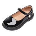 thumbnail image 3 of jiaxiM Girls Mary Jane Dress Shoes Chunky Platform Loafers Flats School Uniform Closed Toe Shoes for Age 2-13 Years, 3 of 9
