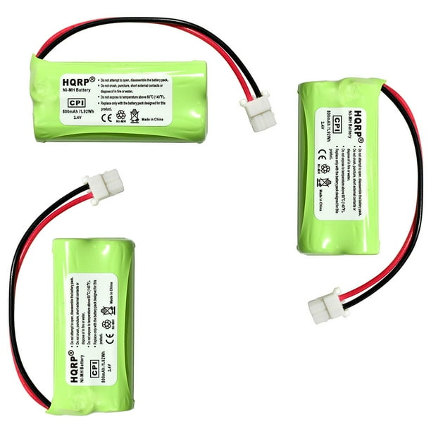 HQRP Cordless Phone Battery 3Pack for VTech 8913410000 8913410000