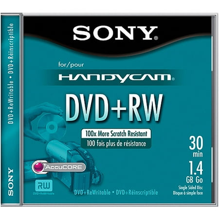 Sony 8cm DVD+RW with Hangtab - Single