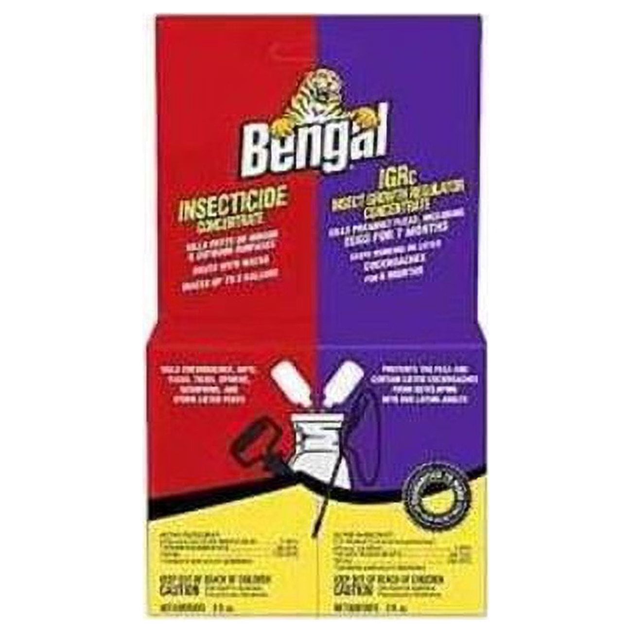 Bengal Insecticide Concentrate With IGR Insect Growth Regulator - Repellent - 2 Piece, 2 Oz