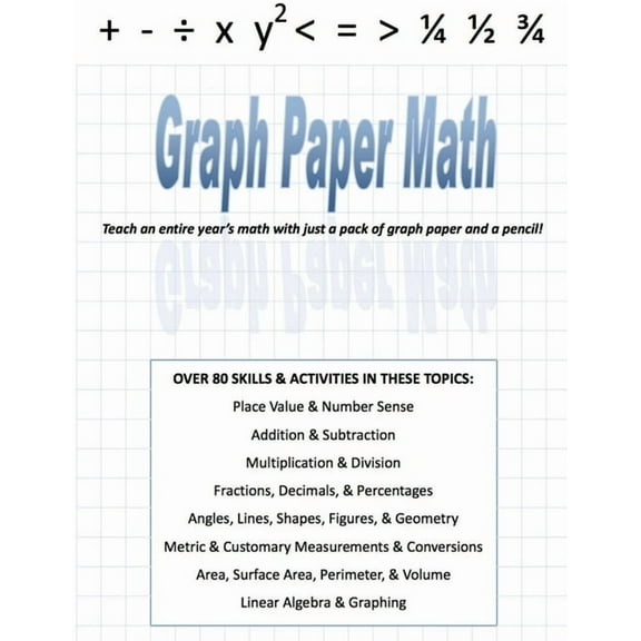 Graph Paper Math - A Complete K-5 Resource, (Paperback)