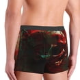 thumbnail image 4 of JUNZAN Red Dark Skull Abstract Mens Underwear Boxer Briefs for Men’s-X-Large, 4 of 7