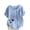 WenDA04_Light Blue, variant on Women's Linen Tops Short Sleeve Boho Summer Dandelion Graphic Tees Japanese Tunic Oversized T Shirts for Women Casual Blouses Pink, XL
