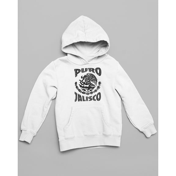 Jalisco Hoodie Sweatshirt For Christmas Gift from Son Aguila Mexican Eagle Hispanic Boyfriend Hecho en Mexico Flag Latino Fathers Puro Cholo