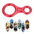 thumbnail image 4 of Figura 8 Descensor de cuerda ANGGREK Equipo de rescate Escalada anillo 8, 4 of 8