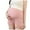 Pink, variant on breaise Women's Maternity Underwear Over The Belly Support Panties High Waist Pregnancy Sleepwear Lightweight Pajama Shorts Lounge Panties