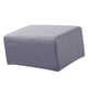 thumbnail image 3 of Fundas de licra para sillas de comedor y sala de estar - Fundas elásticas para sillas gris, 3 of 8