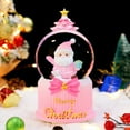 thumbnail image 6 of Christmas Music Box, Rotating Snow Globe With Lights, Holiday Themed Musical Toy, Festive Home Decor, Perfect Gift For Kids Adults, 6 of 7