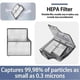 thumbnail image 5 of Roborock Saros 10 Robot Vacuum 34-piece Accessory Kit: Dual Main Brush, Side Brush, HEPA Filter, 5 of 5