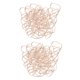 thumbnail image 1 of 200 Piezas Love Heart Clips de Papel Pequeños En Forma de Clip Clips de Marcador para Office School Home Clips de Papel Metálicos Oro Rosa, 1 of 10