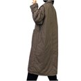 thumbnail image 4 of Parkas de manga larga, chaqueta gruesa para mujer, cortavientos, chaqueta de longitud media a larga, chaqueta de manga larga, abrigo para mujer, 4 of 4
