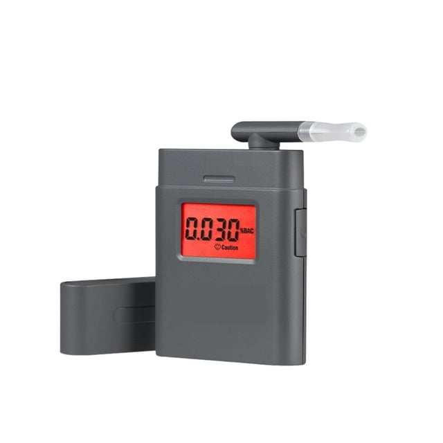 Prefessional Police Portable Breath Alcohol Analyzer Digital Breathalyzer Tester Body Alcoholicity Meter Alcohol Detector ,Accuracy High